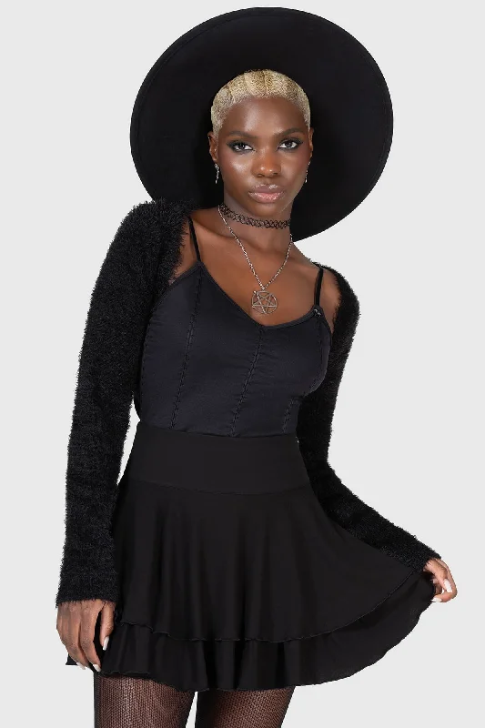 Cruel Irony Skirt velvet skirt luxury