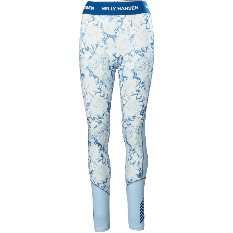 Helly Hansen W Lifa Merino Midweight Graphic Pant Relaxed Lounge Trousers