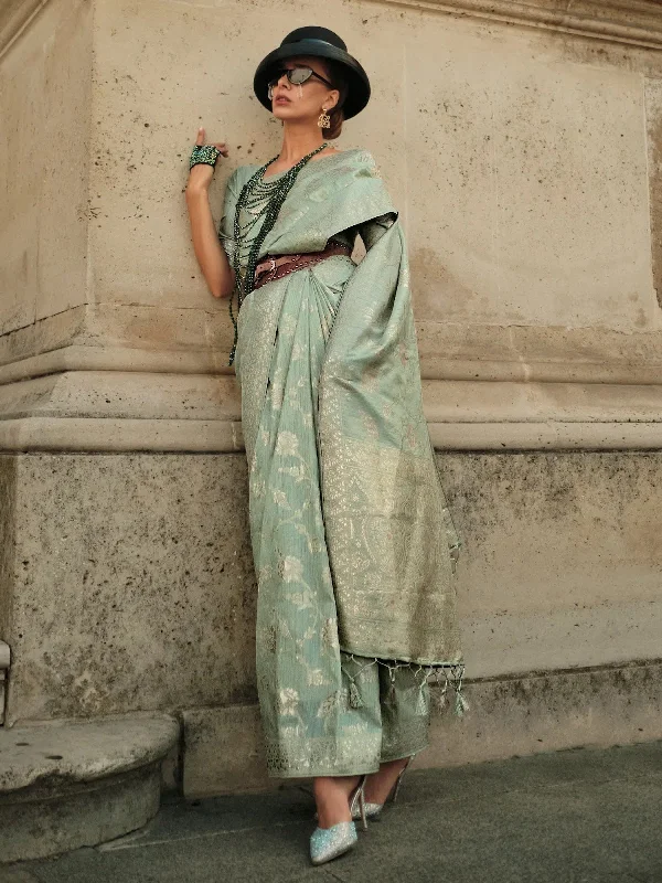 Saree Mall Women's Blend Sea Green Woven Design Designer Saree With Blouse Piece-KASHA335006 Feminine Satin Blouse Saree Mall Women's Blend Sea Green Woven Design Designer Saree With Blouse Piece-KASHA335006 Feminine Satin Blouse