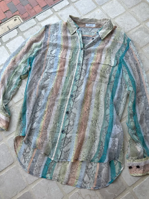 Equipment Size M Shirts (Pre-owned)-- Satin Blend Silk Blend Wool Blend