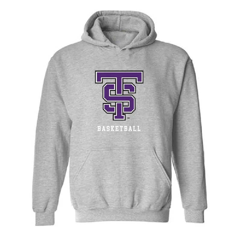 UST - NCAA Women's Basketball : Johanna Langbehn - Hooded Sweatshirt Hoodie with Hem Fringe Bohemian Relaxed