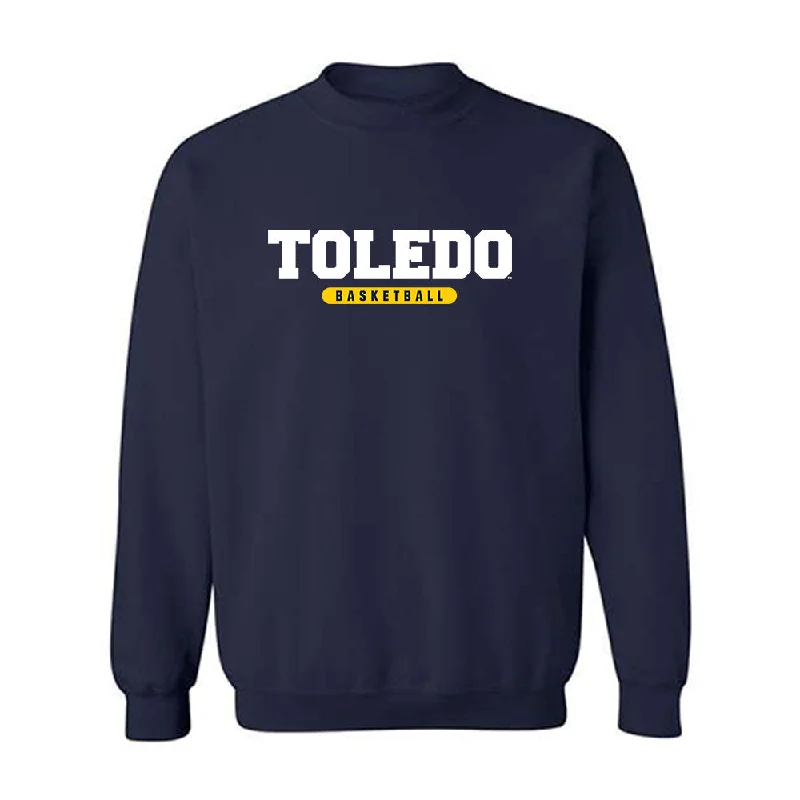 Toledo - NCAA Women's Basketball : Cadence Dykstra - Crewneck Sweatshirt Hoodie with Hem Frayed Vintage Worn Toledo - NCAA Women's Basketball : Cadence Dykstra - Crewneck Sweatshirt Hoodie with Hem Frayed Vintage Worn