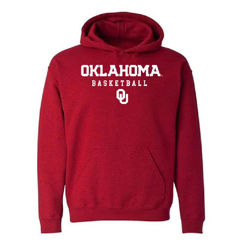 Oklahoma - NCAA Women's Basketball : Landry Allen - Classic Shersey Hooded Sweatshirt Hoodie with Thumb Holes Functional Cozy Oklahoma - NCAA Women's Basketball : Landry Allen - Classic Shersey Hooded Sweatshirt Hoodie with Thumb Holes Functional Cozy