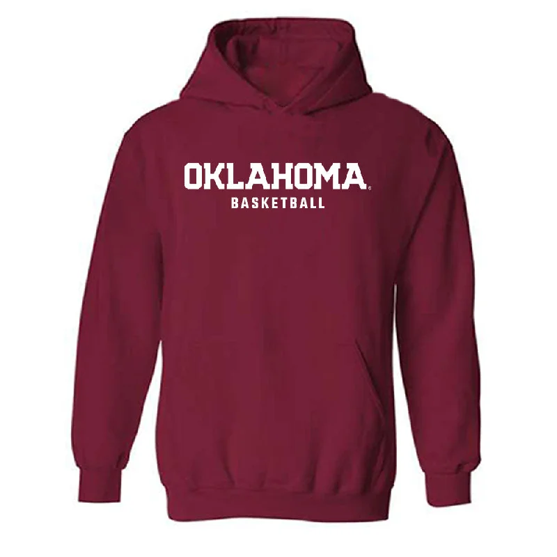 Oklahoma - NCAA Women's Basketball : Landry Allen - Classic Shersey Hooded Sweatshirt Hoodie with Patch Decorative Personalized Oklahoma - NCAA Women's Basketball : Landry Allen - Classic Shersey Hooded Sweatshirt Hoodie with Patch Decorative Personalized