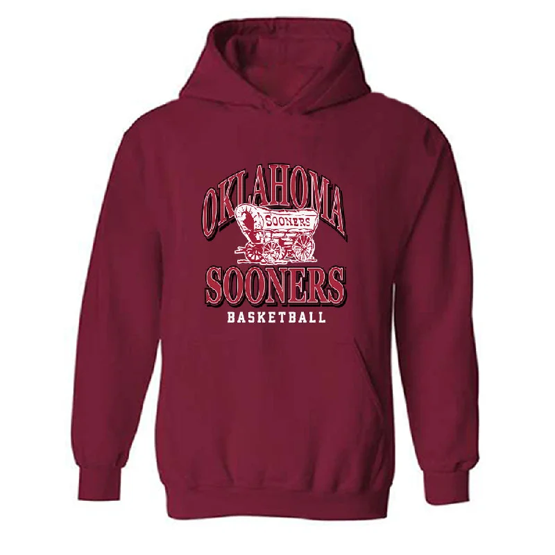 Oklahoma - NCAA Women's Basketball : Landry Allen - Classic Shersey Hooded Sweatshirt Hoodie with Emblem Brand Identity Oklahoma - NCAA Women's Basketball : Landry Allen - Classic Shersey Hooded Sweatshirt Hoodie with Emblem Brand Identity
