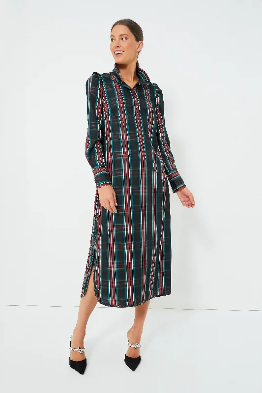 Highland Tartan Demy Dress Tunics Lace romantic