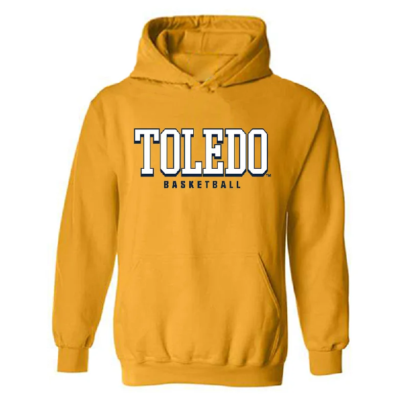 Toledo - NCAA Women's Basketball : Cadence Dykstra - Hooded Sweatshirt Hoodie with Hem Applique Textured Unique Toledo - NCAA Women's Basketball : Cadence Dykstra - Hooded Sweatshirt Hoodie with Hem Applique Textured Unique