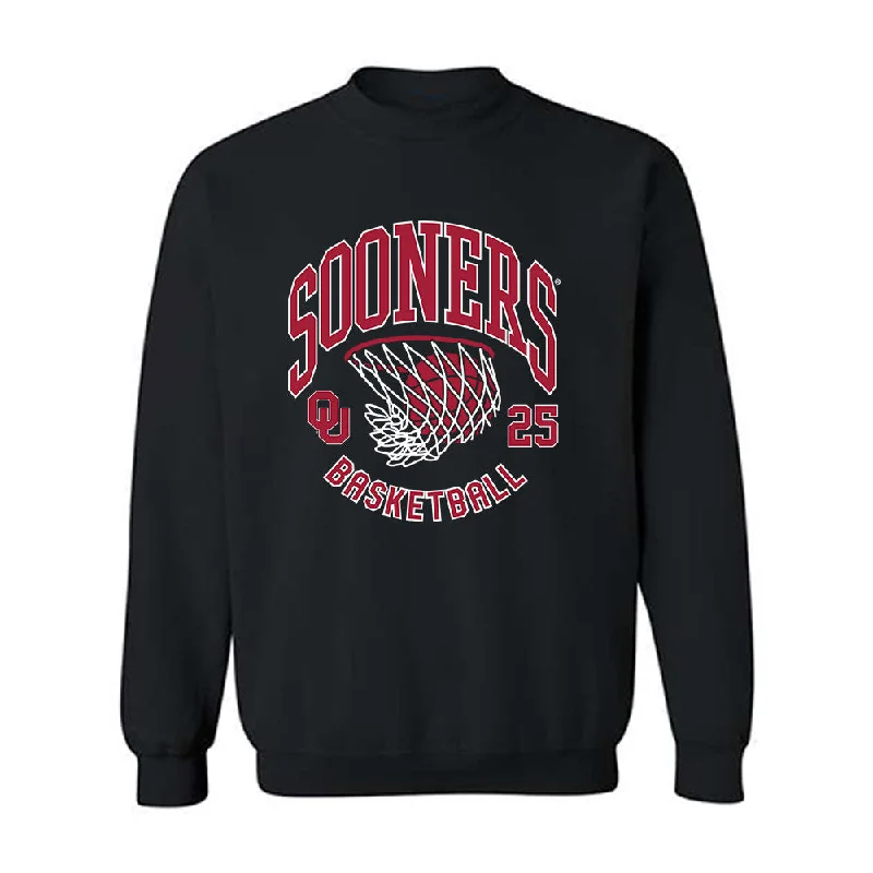 Oklahoma - NCAA Women's Basketball : Landry Allen - Sports Shersey Crewneck Sweatshirt Hoodie with Pattern Geometric Abstract Oklahoma - NCAA Women's Basketball : Landry Allen - Sports Shersey Crewneck Sweatshirt Hoodie with Pattern Geometric Abstract