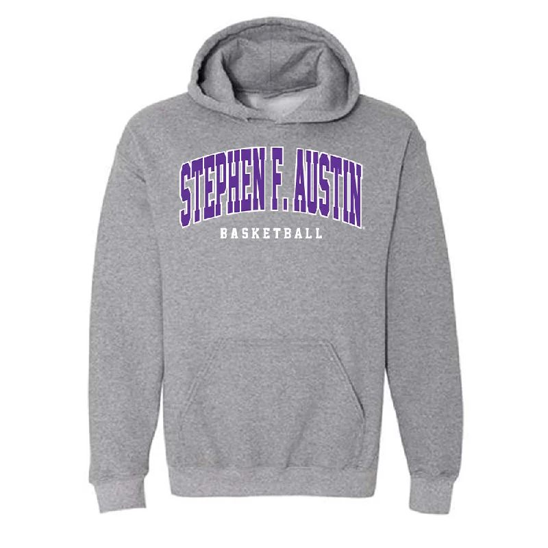 SFA - NCAA Women's Basketball : Faith Blackstone - Hooded Sweatshirt Hoodie with Zipper Placket Modern Functional