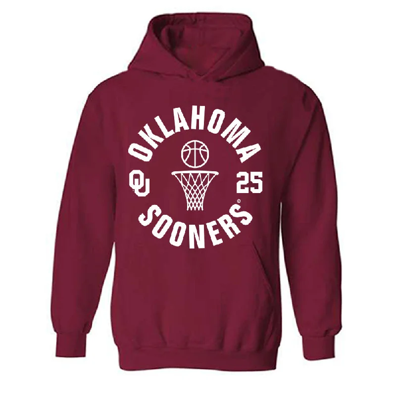 Oklahoma - NCAA Women's Basketball : Landry Allen - Sports Shersey Hooded Sweatshirt Hoodie with Lining Warm Insulated Oklahoma - NCAA Women's Basketball : Landry Allen - Sports Shersey Hooded Sweatshirt Hoodie with Lining Warm Insulated