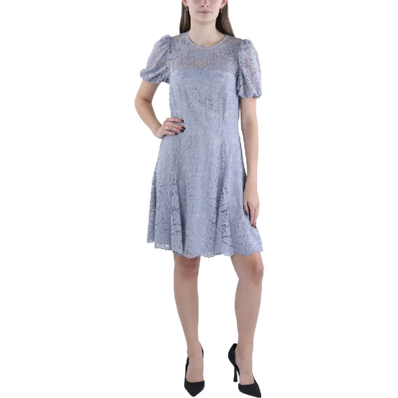 Vince Camuto Womens Lace Mini Cocktail And Party Dress Tunics Stylish elegant