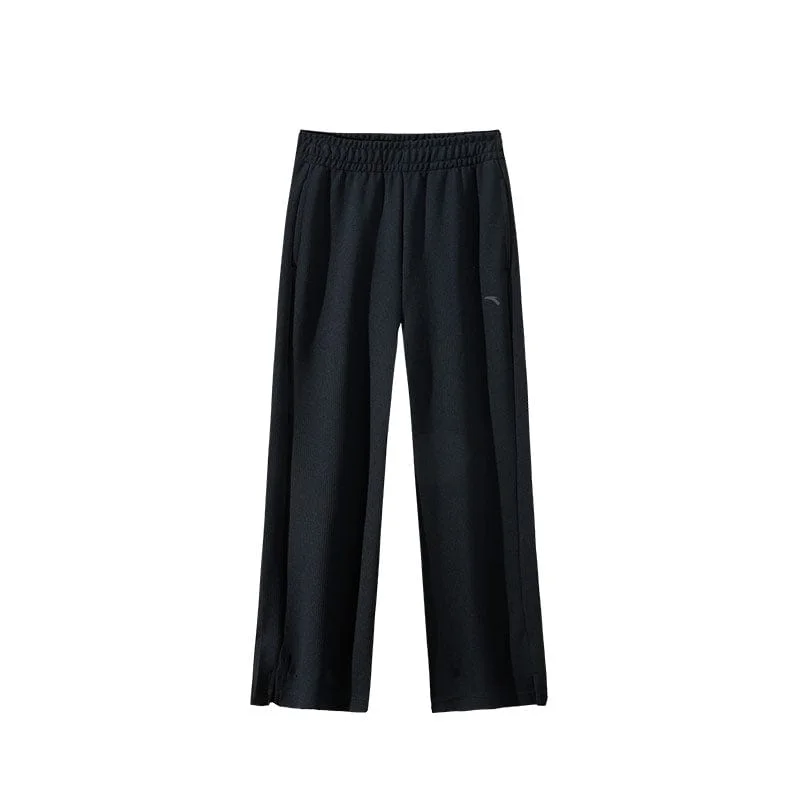 KNIT TRACK PANTS Lightweight Linen Pants