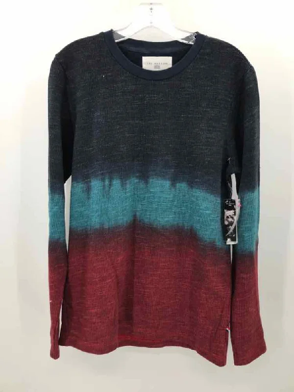 Pre-Owned Sol Angeles Blue Sweatshirt Size Small Men's Sweater Lightweight Heavyweight Midweight