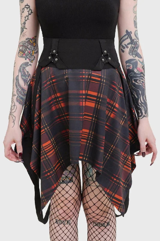 Amberic Skirt denim skirt stylish